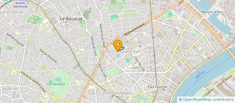 localisation de l'entreprise MONSIEUR PATRICK CARRESSE à BORDEAUX
