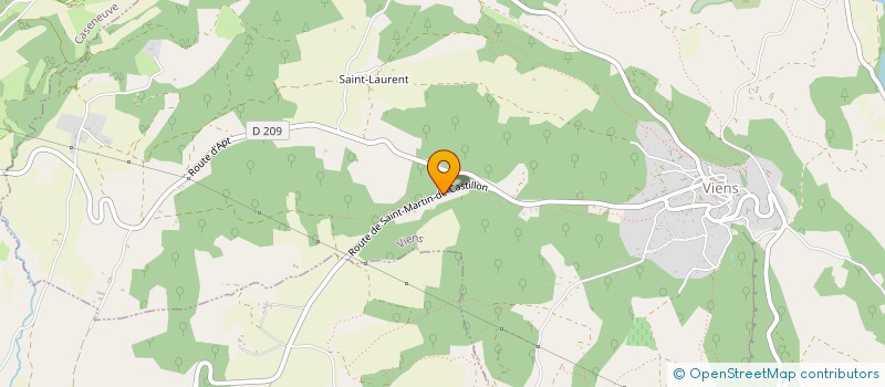 localisation de l'entreprise MONSIEUR PATRICK CARRIE  VIENS