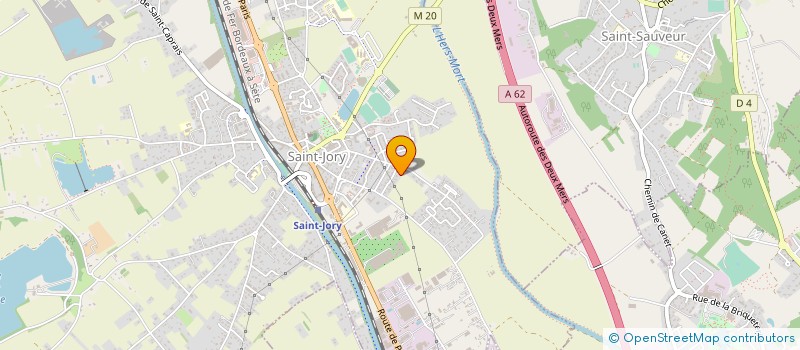 localisation de l'entreprise MONSIEUR PATRICK CARRIERE  SAINT-JORY