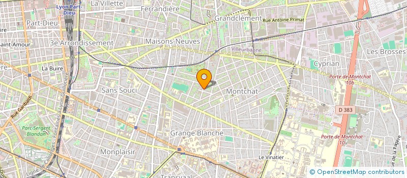 localisation de l'entreprise MONSIEUR PATRICK CARTIER  LYON