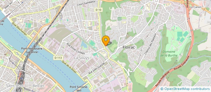 localisation de l'entreprise MONSIEUR PATRICK CARVALHO  FLOIRAC