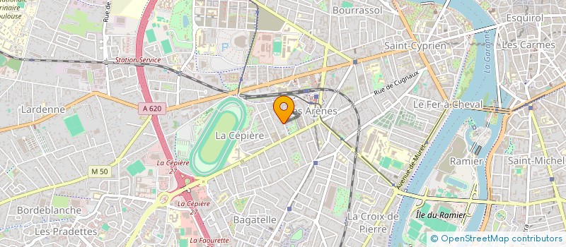 localisation de l'entreprise MONSIEUR PATRICK CARZANIGA à TOULOUSE
