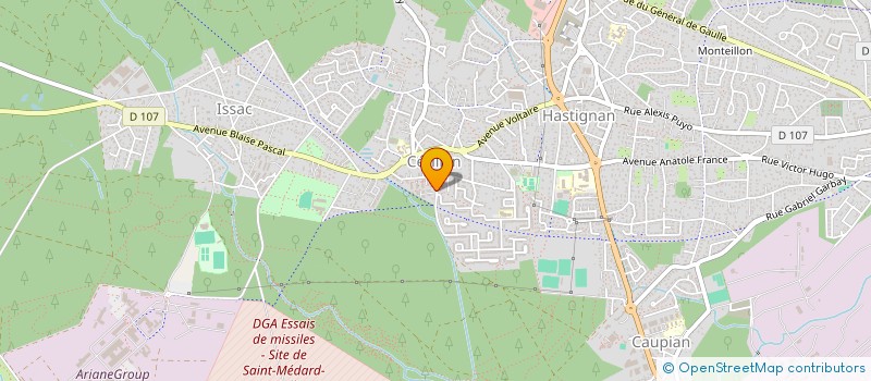 localisation de l'entreprise MONSIEUR PATRICK CASSAGNE  SAINT-MEDARD-EN-JALLES