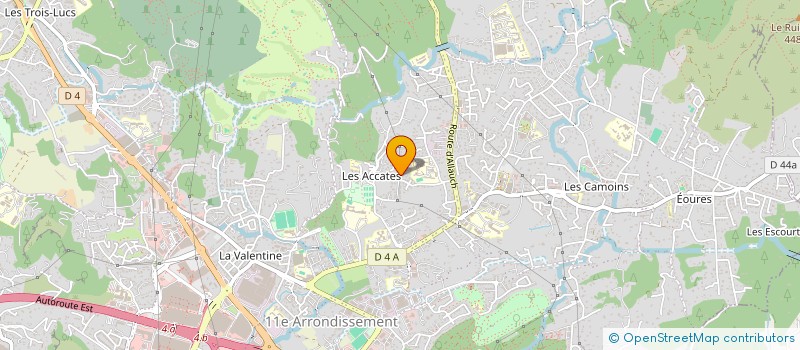 localisation de l'entreprise MONSIEUR PATRICK CASSAGNE  MARSEILLE