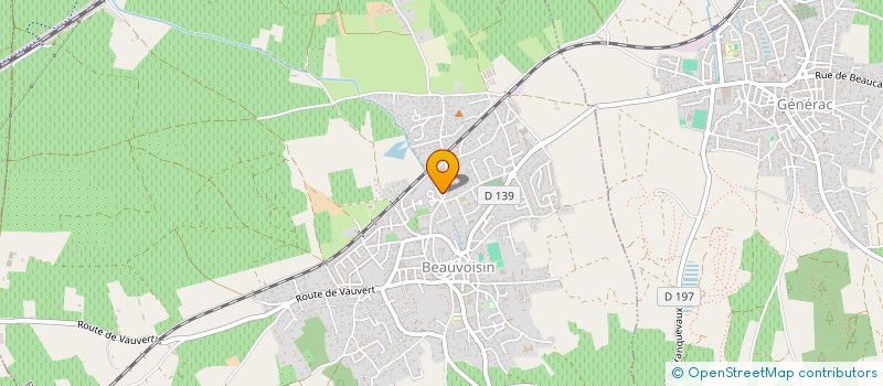 localisation de l'entreprise MONSIEUR PATRICK CASSE  BEAUVOISIN