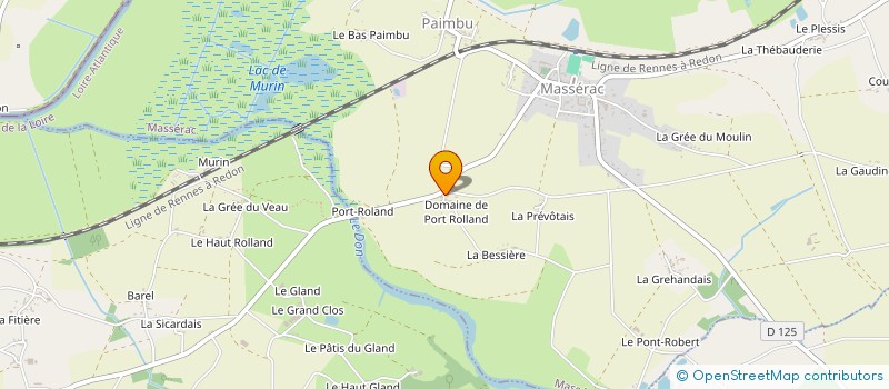 localisation de l'entreprise MONSIEUR PATRICK CASSERON à MASSERAC