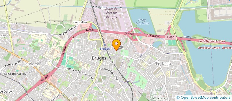 localisation de l'entreprise MONSIEUR PATRICK CASSIN à BRUGES