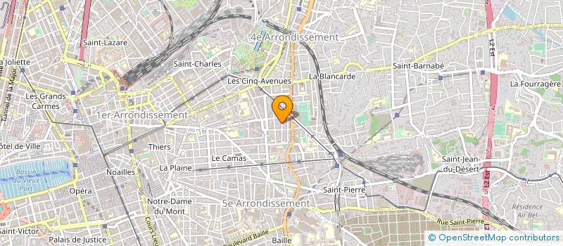 localisation de l'entreprise MONSIEUR PATRICK CASTANT à MARSEILLE