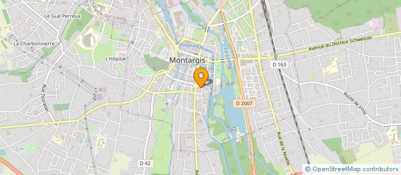 localisation de l'entreprise MONSIEUR PATRICK CATHALA à MONTARGIS