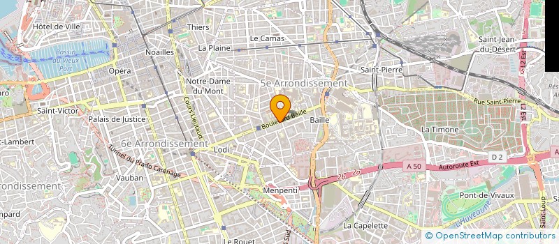localisation de l'entreprise MONSIEUR PATRICK CAUQUIL  MARSEILLE