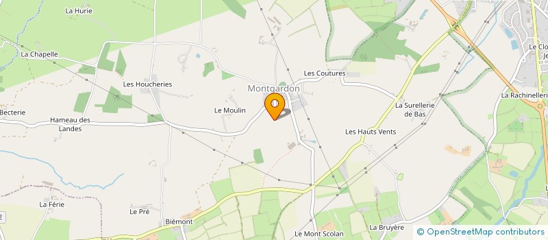 localisation de l'entreprise MONSIEUR PATRICK CAVELIER  LA HAYE