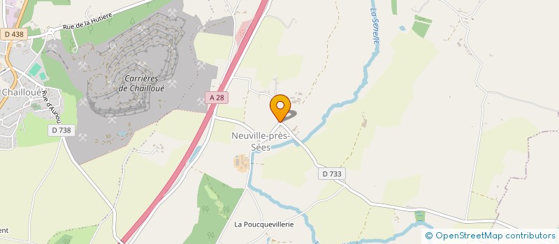 localisation de l'entreprise MONSIEUR PATRICK CAVEY à NONANT-LE-PIN