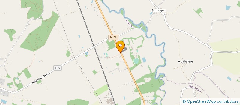 localisation de l'entreprise MONSIEUR PATRICK CAZES  PAUILHAC