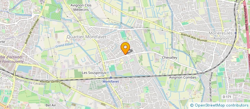 localisation de l'entreprise MONSIEUR PATRICK CEZAC à AVIGNON