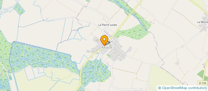 localisation de l'entreprise MONSIEUR PATRICK CHABIN  MOEZE