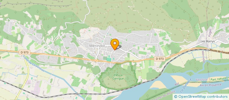 localisation de l'entreprise MONSIEUR PATRICK CHALEROUX  MERINDOL