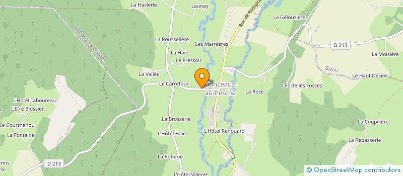 localisation de l'entreprise MONSIEUR PATRICK CHANDEBOIS à LONGNY LES VILLAGES