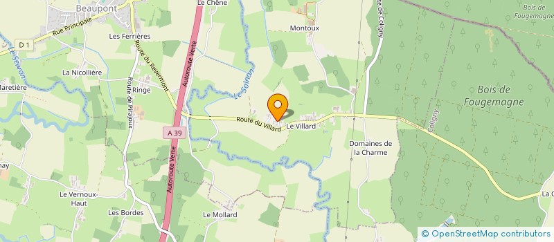 localisation de l'entreprise MONSIEUR PATRICK CHANEL  DOMSURE