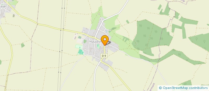 localisation de l'entreprise MONSIEUR PATRICK CHANTAREAU  HAUDIVILLERS