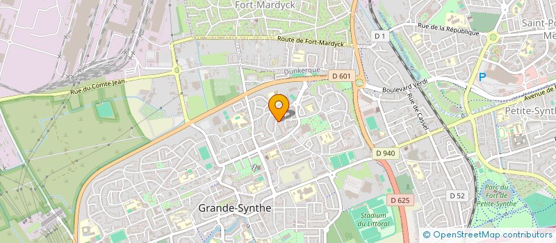 localisation de l'entreprise MONSIEUR PATRICK CHARLES  GRANDE-SYNTHE