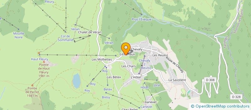 localisation de l'entreprise MONSIEUR PATRICK CHARLES  MORILLON