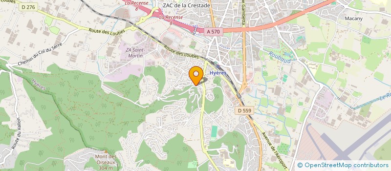 localisation de l'entreprise MONSIEUR PATRICK CHARLOTEAUX  HYERES