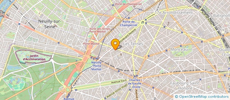 localisation de l'entreprise MONSIEUR PATRICK CHARRIER  PARIS