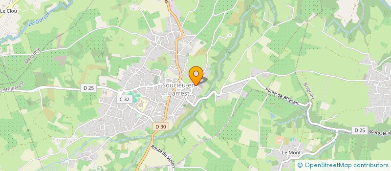 localisation de l'entreprise MONSIEUR PATRICK CHARTIER  SOUCIEU-EN-JARREST