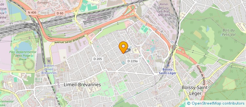 localisation de l'entreprise MONSIEUR PATRICK CHATEL à LIMEIL-BREVANNES