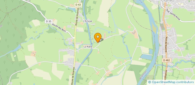 localisation de l'entreprise MONSIEUR PATRICK CHATRE  BRIENNON