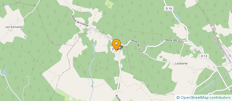 localisation de l'entreprise MONSIEUR PATRICK CHAUVEAU  LA FORCE