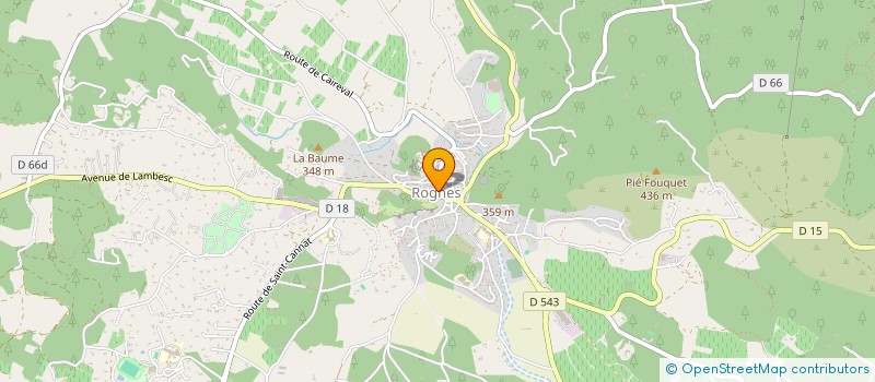 localisation de l'entreprise MONSIEUR PATRICK CHAUVET  ROGNES