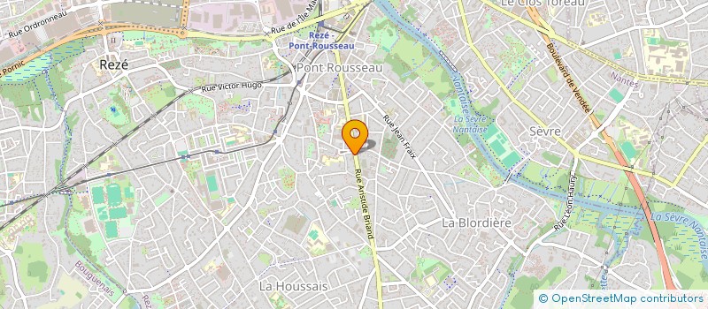 localisation de l'entreprise MONSIEUR PATRICK CHAUVIN  REZE