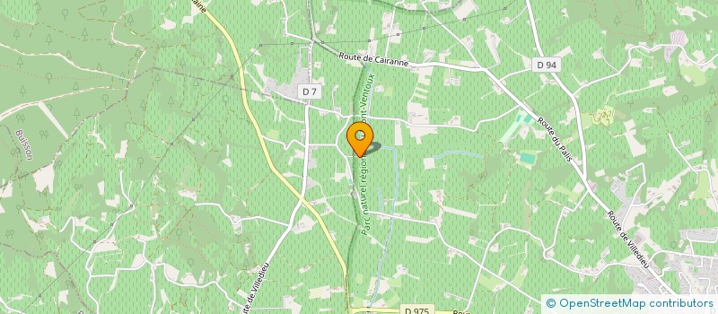 localisation de l'entreprise MONSIEUR PATRICK CHAUVIN  VAISON-LA-ROMAINE