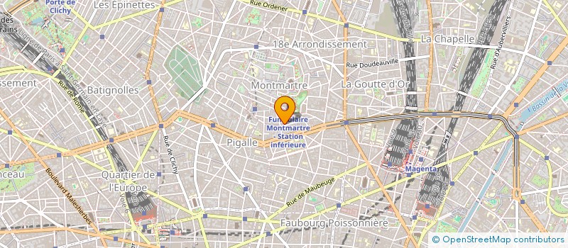 localisation de l'entreprise MONSIEUR PATRICK CHAVET à PARIS
