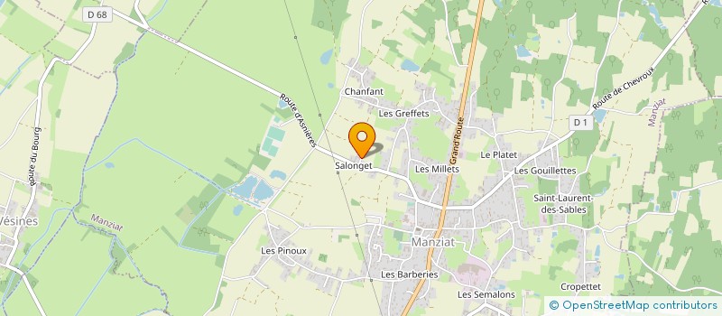 localisation de l'entreprise MONSIEUR PATRICK CHAVY à MANZIAT