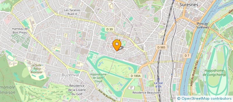 localisation de l'entreprise MONSIEUR PATRICK CHECLAIR  SURESNES