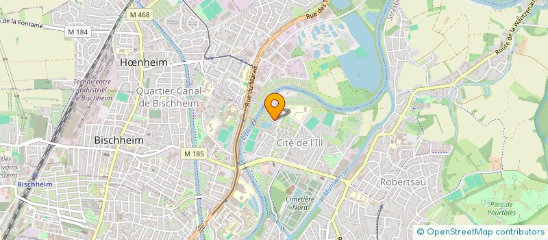 localisation de l'entreprise MONSIEUR PATRICK CHEDOZ à STRASBOURG