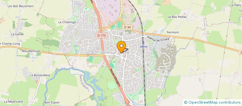 localisation de l'entreprise MONSIEUR PATRICK CHEREL  VERN-SUR-SEICHE