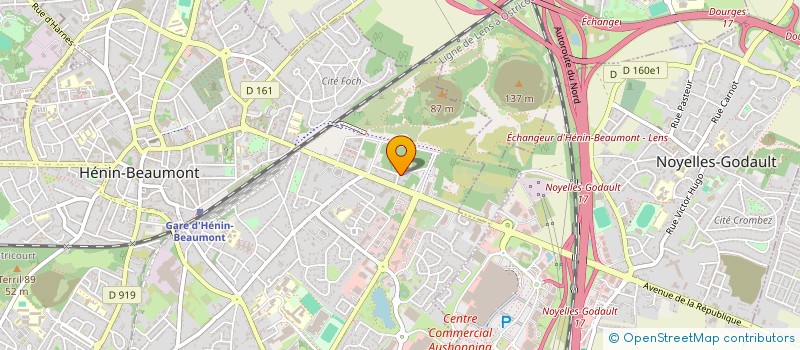 localisation de l'entreprise MONSIEUR PATRICK CHERVY à HENIN-BEAUMONT