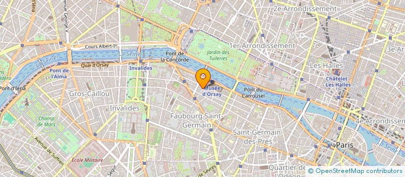 localisation de l'entreprise MONSIEUR PATRICK CHESNAIS  PARIS