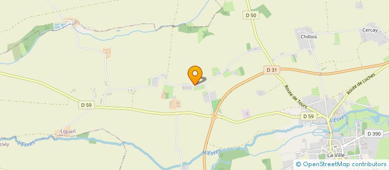 localisation de l'entreprise MONSIEUR PATRICK CHESNE  LIGUEIL