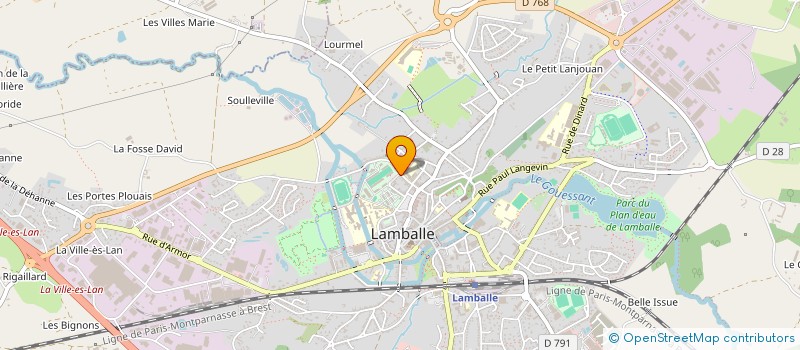 localisation de l'entreprise MONSIEUR PATRICK CHESNIER à LAMBALLE-ARMOR