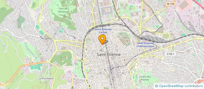 localisation de l'entreprise MONSIEUR PATRICK CHEVAL à SAINT-ETIENNE