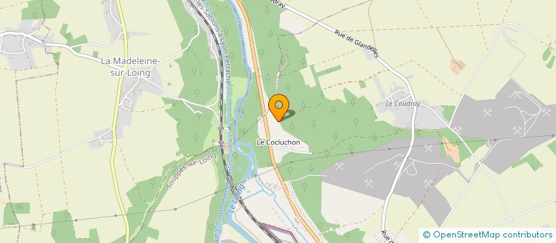 localisation de l'entreprise MONSIEUR PATRICK CHEVALIER à SOUPPES-SUR-LOING