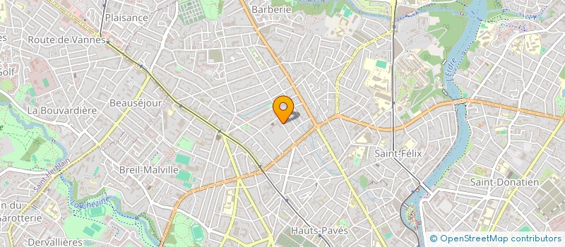 localisation de l'entreprise MONSIEUR PATRICK CHEVALIER à NANTES