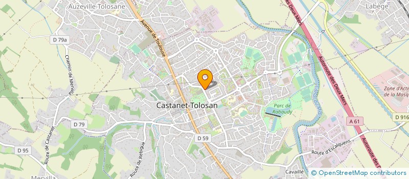 localisation de l'entreprise MONSIEUR PATRICK CHEVALIER à CASTANET-TOLOSAN