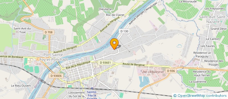 localisation de l'entreprise MONSIEUR PATRICK CHEVALLIER  SAINT-AVIT-SAINT-NAZAIRE