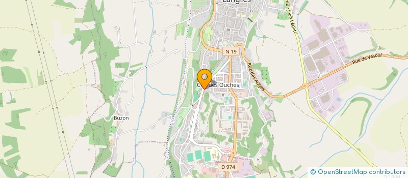 localisation de l'entreprise MONSIEUR PATRICK CHEVILLET à LANGRES