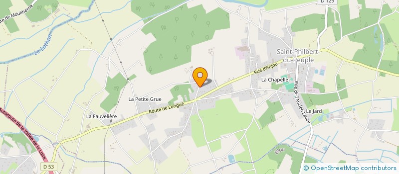 localisation de l'entreprise MONSIEUR PATRICK CHIGNARD  SAINT-PHILBERT-DU-PEUPLE